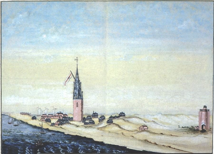 Wangerooge, kol. Zeichnung, um 1820